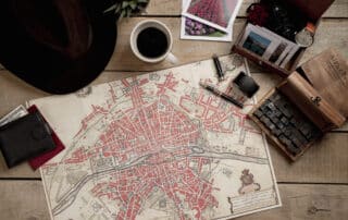 escape room wien - view-world-travel-map-with-passport-coffee-cup